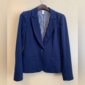 White House Black Market Blue Blazer